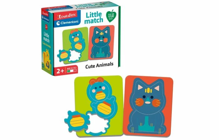 Clementoni Little Match Dieren 3 Clementoni Little Match Dieren