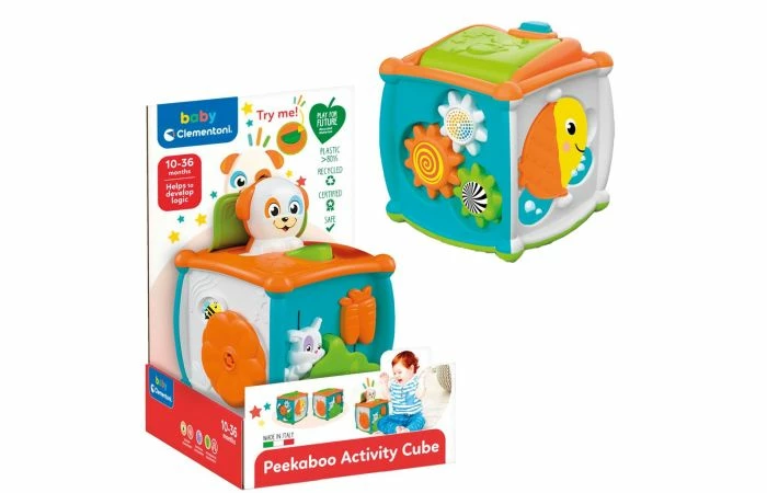 Clementoni Baby Activity Cube 3 Clementoni Baby Activity Cube