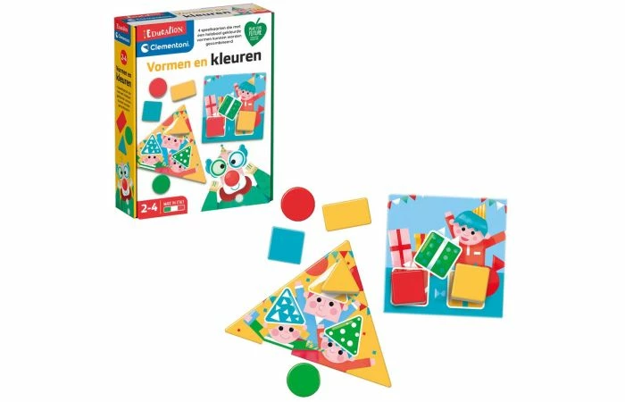 Clementoni Leerspel Vormen En Kleuren 3 Clementoni Leerspel Vormen En Kleuren