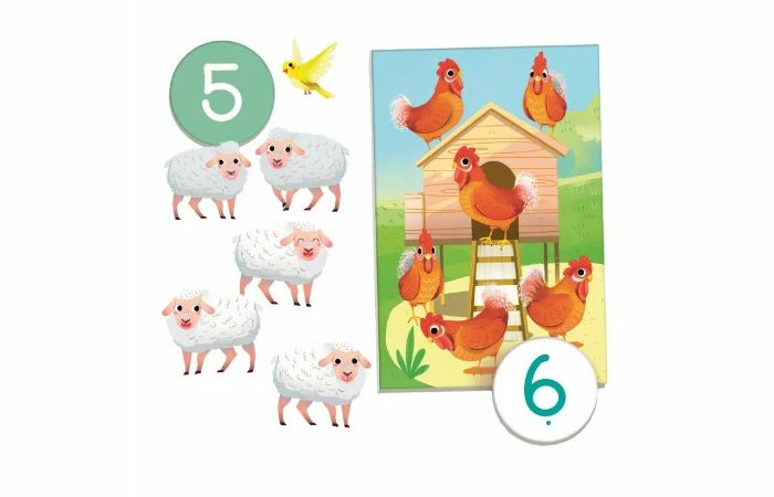 Clementoni Leerspel Getallenspel 1 Tot 10 4 Clementoni Leerspel Getallenspel 1 Tot 10 - Afbeelding 2