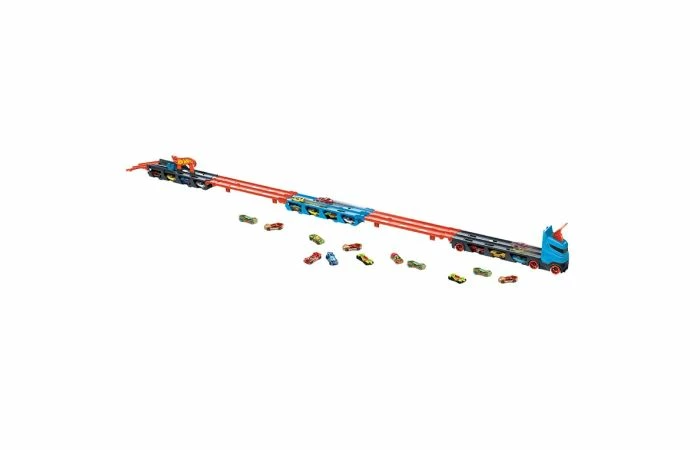 Hot Wheels Speedway Hauler 8 Hot Wheels Speedway Hauler - Afbeelding 6