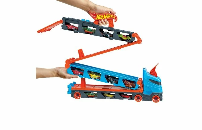 Hot Wheels Speedway Hauler 5 Hot Wheels Speedway Hauler - Afbeelding 3