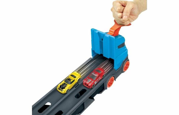 Hot Wheels Speedway Hauler 4 Hot Wheels Speedway Hauler - Afbeelding 2