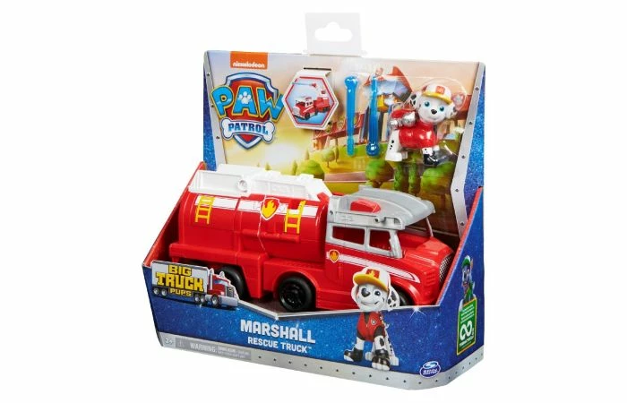 Paw Patrol Big Truck Pups Deluxe Vehicle Marshall 6 Paw Patrol Big Truck Pups Deluxe Vehicle Marshall - Afbeelding 4