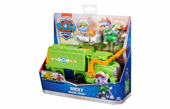 Paw Patrol Big Truck Pups Deluxe Vehicle Rocky 6 Paw Patrol Big Truck Pups Deluxe Vehicle Rocky - Afbeelding 4