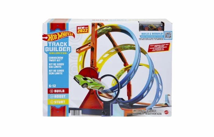 Hot Wheels Track Builder Kurkentrekker Twist 5 Hot Wheels Track Builder Kurkentrekker Twist - Afbeelding 3