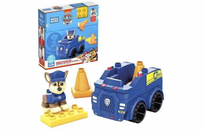 Fisher Price Paw Patrol Mega Bloks Patrouillewagen 3 Fisher Price Paw Patrol Mega Bloks Patrouillewagen