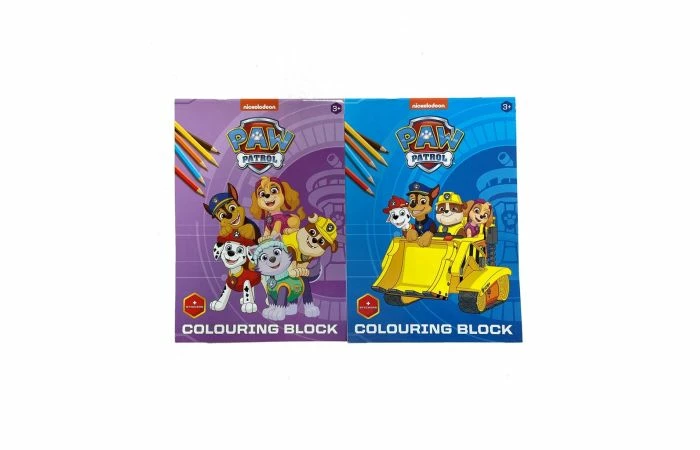 Paw Patrol Kleurboek A4 En Stickers Assorti 3 Paw Patrol Kleurboek A4 En Stickers Assorti