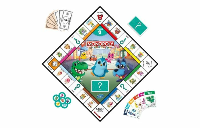 Hasbro Mijn Eerste Monopoly 5 Hasbro Mijn Eerste Monopoly - Afbeelding 3