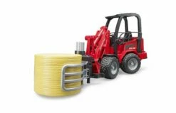 Bruder 2192 Shovel Schaeffer Balengrijper Met Hooibaal 10 Bruder 2192 Shovel Schaeffer Balengrijper Met Hooibaal -OUTDOOR SPEELGOED Winkel 21921