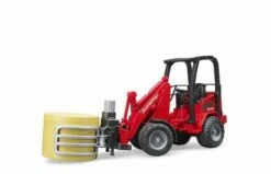 Bruder 2192 Shovel Schaeffer Balengrijper Met Hooibaal 11 Bruder 2192 Shovel Schaeffer Balengrijper Met Hooibaal -OUTDOOR SPEELGOED Winkel 21922