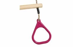 KBT Houten Ringtrapeze Met Kunststof Ringen Paars -OUTDOOR SPEELGOED Winkel 220.001.007.001 d