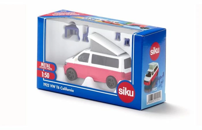 Siku 1922 VW T6 California Met Beweegbaar Dak 9 Siku 1922 VW T6 California Met Beweegbaar Dak - Afbeelding 7