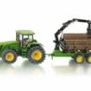 Siku 1954 John Deere Met Aanhanger Houttransport 1:50 -OUTDOOR SPEELGOED Winkel 233345fb89083066df56f7c59ee0f4c98c0dec1c1b32efccb362b75e5ebae42c