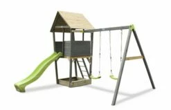 EXIT Aksent Speeltoren Met Aanbouwschommel (2 Schommels)