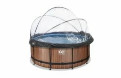 Exit Stone/Wood Zwembad ø360x122cm Met Overkapping En Filterpomp -OUTDOOR SPEELGOED Winkel 260e693f904455f32440d74399807e730a44fff867bd8109c65541e8ce335553