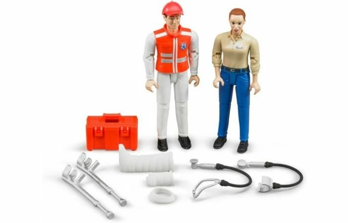 Bruder 62710 Ambulance Figurenset 4 Bruder 62710 Ambulance Figurenset - Afbeelding 2