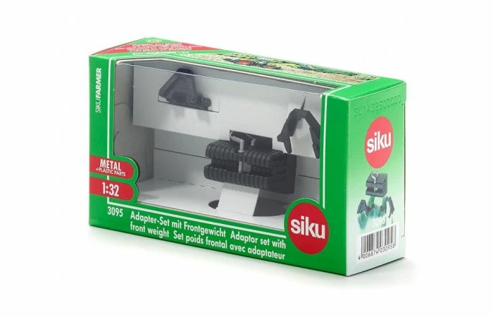 Siku 3095 Adaptor Set Met Frontgewicht 4 Siku 3095 Adaptor Set Met Frontgewicht - Afbeelding 2