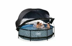 EXIT Zwembad ø300x76cm Met Overkapping, Schaduwdoek En Filterpomp -OUTDOOR SPEELGOED Winkel 309e2d70fbe534fea924cac5e4a798d89ce7ff463a74e2bda40781c4d039b92a