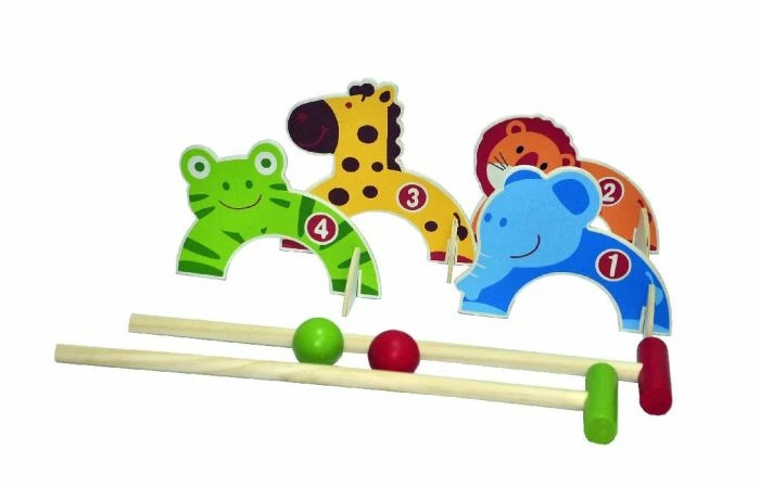 Outdoor Play Dieren Croquet Set 4 Outdoor Play Dieren Croquet Set - Afbeelding 2