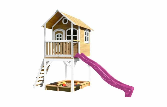 Axi Speelhuis Sarah (bruin/wit) 6 Axi Speelhuis Sarah (bruin/wit) - Afbeelding 4