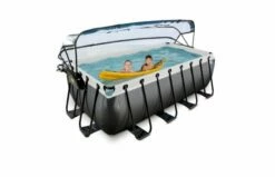 EXIT Zwembad 400x200x122cm Met Overkapping En Zandfilterpomp -OUTDOOR SPEELGOED Winkel 36487fcd46327bd5c46309bee6143b222953c2e559f0bf56115fa4522bb05c7a