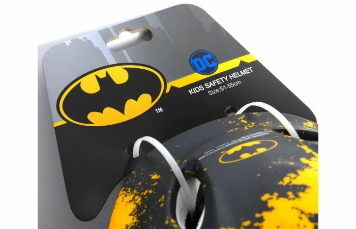 Volare Batman Fietshelm Skatehelm 51-55 Cm Zwart 4 Volare Batman Fietshelm Skatehelm 51-55 Cm Zwart - Afbeelding 2