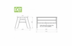 EXIT Aksent Kweektafel L Deluxe -OUTDOOR SPEELGOED Winkel 3cce4be9489f7ed3d458bf1a37d7654890440ad7be2891e94bee649a2c7b043c