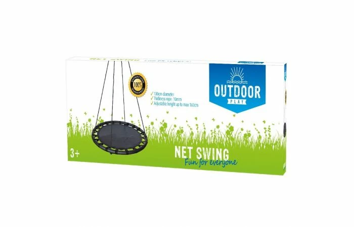 Outdoor Play Schommel Mat 100cm Zwart 5 Outdoor Play Schommel Mat 100cm Zwart - Afbeelding 3