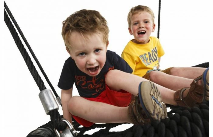 KBT Nestschommel 'oval Pro' - D: 1000 Mm - Zwart/zwart/zwart 7 KBT Nestschommel 'oval Pro' - D: 1000 Mm - Zwart/zwart/zwart - Afbeelding 5