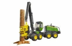 Bruder 2135 John Deere 127G Met Boomstam