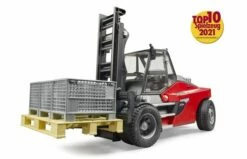 Bruder Linde HT160 Met Pallet En 3 Pallet Boxen -OUTDOOR SPEELGOED Winkel 48 1 2