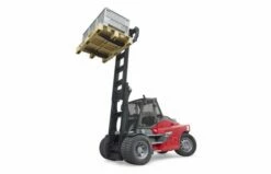 Bruder Linde HT160 Met Pallet En 3 Pallet Boxen -OUTDOOR SPEELGOED Winkel 49 1 2