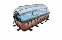 EXIT Zwembad 540x250x122cm Met Overkapping En Zandfilter- En Warmtepomp -OUTDOOR SPEELGOED Winkel 4a4adfae1d39e96480b682cc9f5b39dcbde12b7fa0b2c83ffb65e0bd9f4e355a
