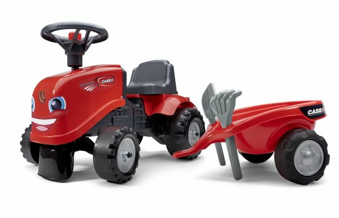 Falk Baby Case IH Ride-On Looptractor Rood 4 Falk Baby Case IH Ride-On Looptractor Rood - Afbeelding 2