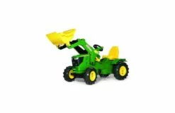 Rolly Toys RollyFarmTrac John Deere 6120R Traptractor Met Frontlader En Luchtbanden