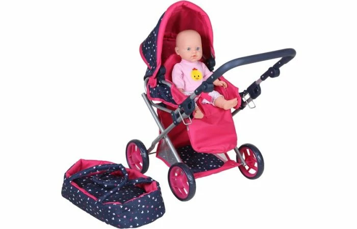 Dolls Room Poppenwagen 3-in-1 3 Dolls Room Poppenwagen 3-in-1