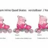 NIJDAM Inline Skates Quad Roze -OUTDOOR SPEELGOED Winkel 554a601433d01b73a9b42157dd7217f4b7d9444ff1a4eb591189681566e05634