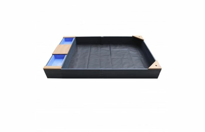 AXI Kelly Zandbak Met Waterbakken En Bankje Antraciet/bruin 8 AXI Kelly Zandbak Met Waterbakken En Bankje Antraciet/bruin - Afbeelding 6