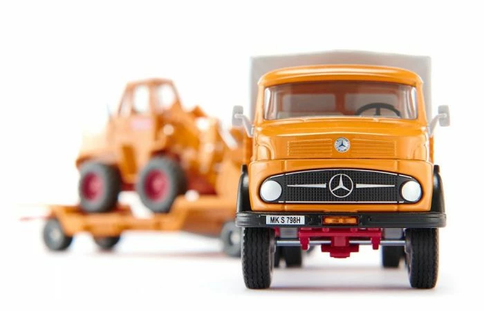 Siku 4117 Mercedes-Benz 710 Met Kramer 4 Siku 4117 Mercedes-Benz 710 Met Kramer - Afbeelding 2