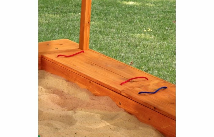 KidKraft Zandbak Met Zonnedak Voor Buiten - Marineblauw En Wit 10 KidKraft Zandbak Met Zonnedak Voor Buiten - Marineblauw En Wit - Afbeelding 8