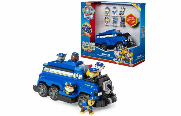 Paw Patrol Total Team Rescue Vehicle - Chase 3 Paw Patrol Total Team Rescue Vehicle - Chase