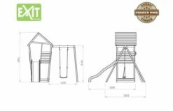 EXIT Aksent Speeltoren Met Aanbouwschommel (1 Schommel) 7 EXIT Aksent Speeltoren Met Aanbouwschommel (1 Schommel) -OUTDOOR SPEELGOED Winkel 5dd3cf73a31f6205db8e6c73503a3fcbabc8ef28166fcb9f7cdd03832fa05ece