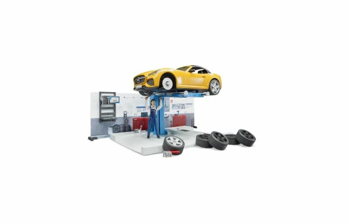 Bruder 62110 Auto Service Werkplaats 5 Bruder 62110 Auto Service Werkplaats - Afbeelding 3
