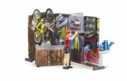 Bruder 63120 Bworld Fietsenwinkel Met Werkplaats -OUTDOOR SPEELGOED Winkel 63
