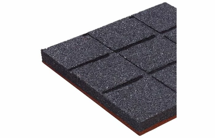 KBT Rubberen Tegel 'hicar' - Dikte 45 Mm - Rood 5 KBT Rubberen Tegel 'hicar' - Dikte 45 Mm - Rood - Afbeelding 3