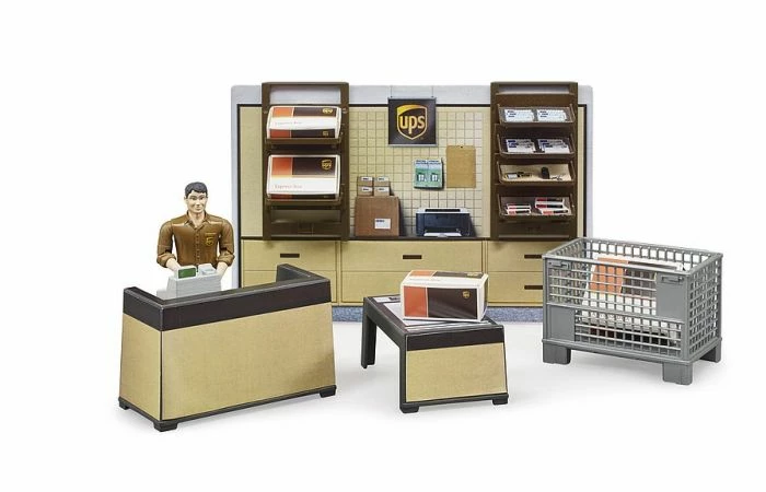 Bruder 6225 Bworld UPS Pakketpunt 3 Bruder 6225 Bworld UPS Pakketpunt