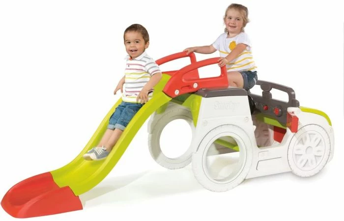 Smoby Adventure Speelhuis Auto Met Glijbaan En Zandbak 5 Smoby Adventure Speelhuis Auto Met Glijbaan En Zandbak - Afbeelding 3