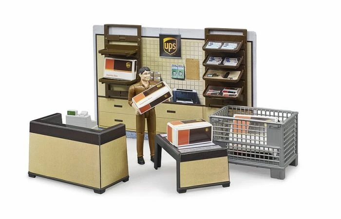 Bruder 6225 Bworld UPS Pakketpunt 5 Bruder 6225 Bworld UPS Pakketpunt - Afbeelding 3