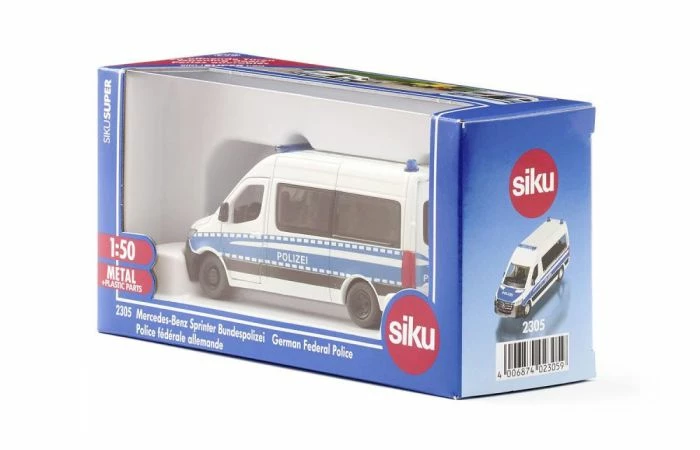 Siku 2305 Mercedes Benz Politie Sprinter 8 Siku 2305 Mercedes Benz Politie Sprinter - Afbeelding 6